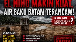 Waduk Nongsa Surut Drastis, El Nino Makin Kuat, Air Baku Batam Terancam!!!